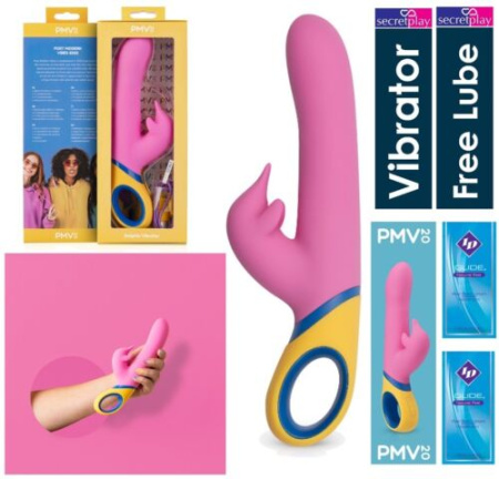 PMV20 Copy Dolphin - вибратор-кролик с ротацией и объемным отростком